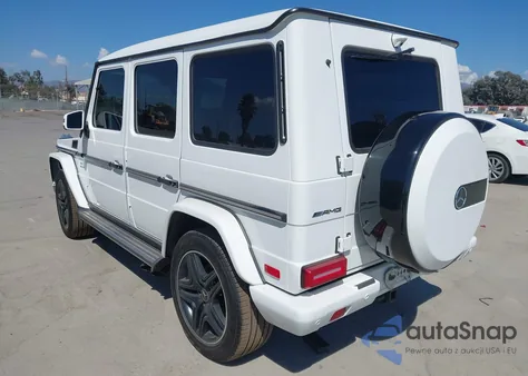2017 Mercedes-Benz G 63 Amg из США, поврежденный, VIN WDCYC7DF1HX266156